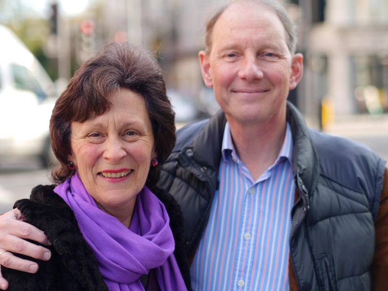 Sheila och Giles Udy vill sprida sin passion att be för andra. ”Förr eller senare får man se mirakel ske”, säger de. 