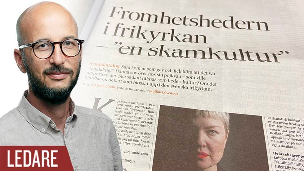 Faksimil Svenska Dagbladet 7 mars 2021.