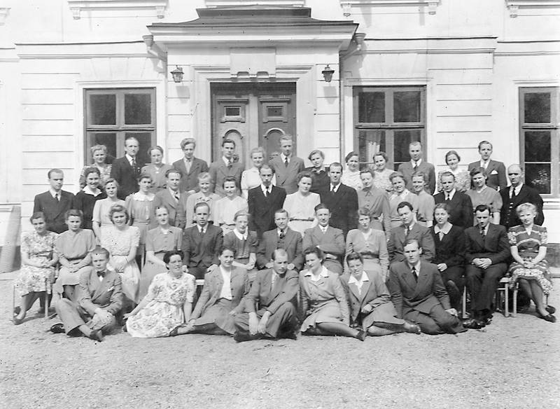 Kaggeholm 1945, elever och lärare