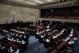 Knesset röstade för upplösning - nyval i höst