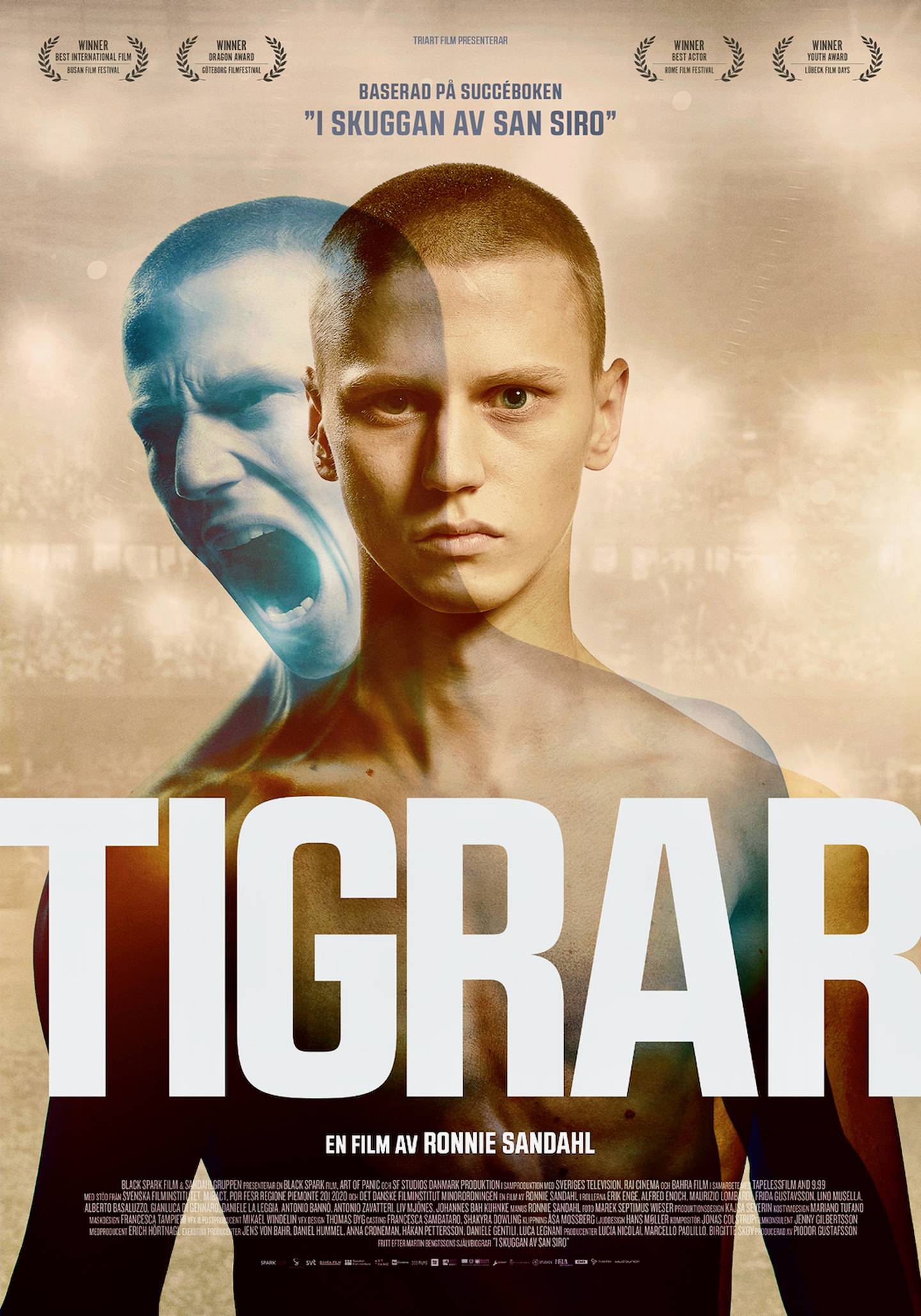 Tigrar, film av Ronnie Sandahl med Erik Enge i huvudrollen.