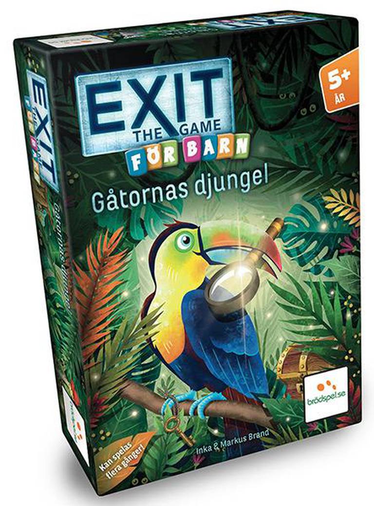 Spelomslag: Exit the game - Gåtornas djungel