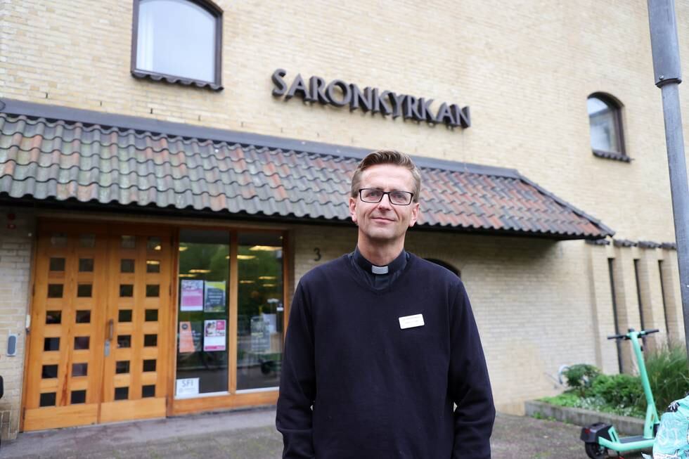 Daniel Dalemo, pastor i Saronkyrkan i Göteborg.