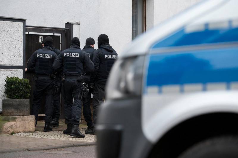 Polisen slog i slutet av förra veckan till mot nazistiska Combat 18 i Tyskland.