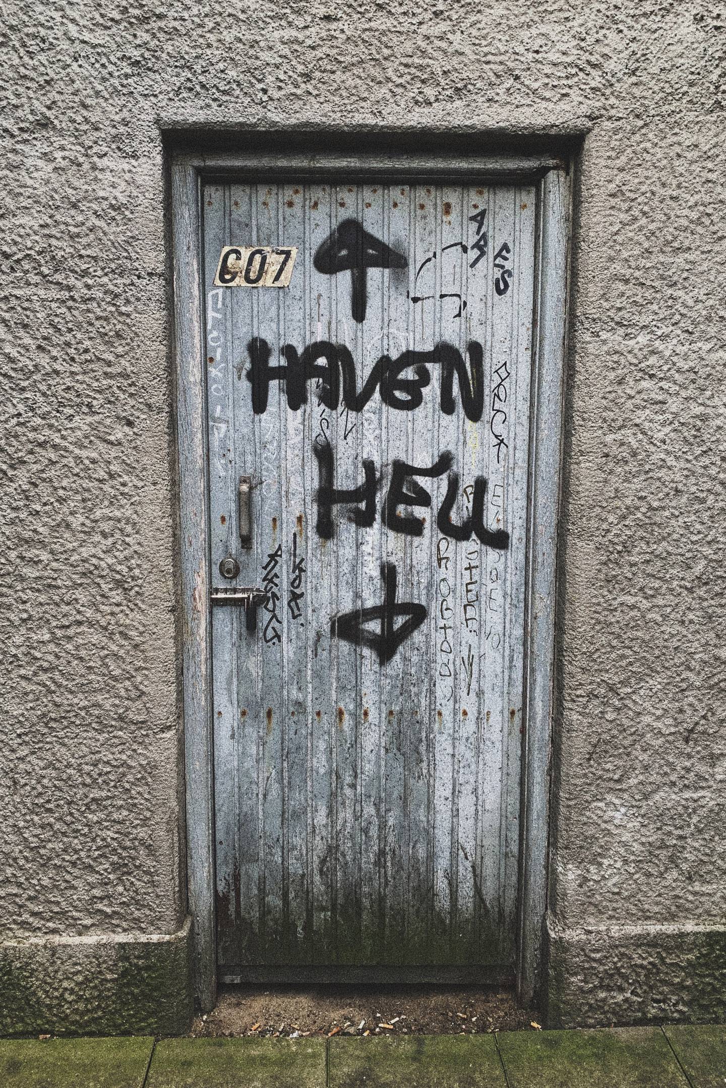 Heaven, Hell, fire
