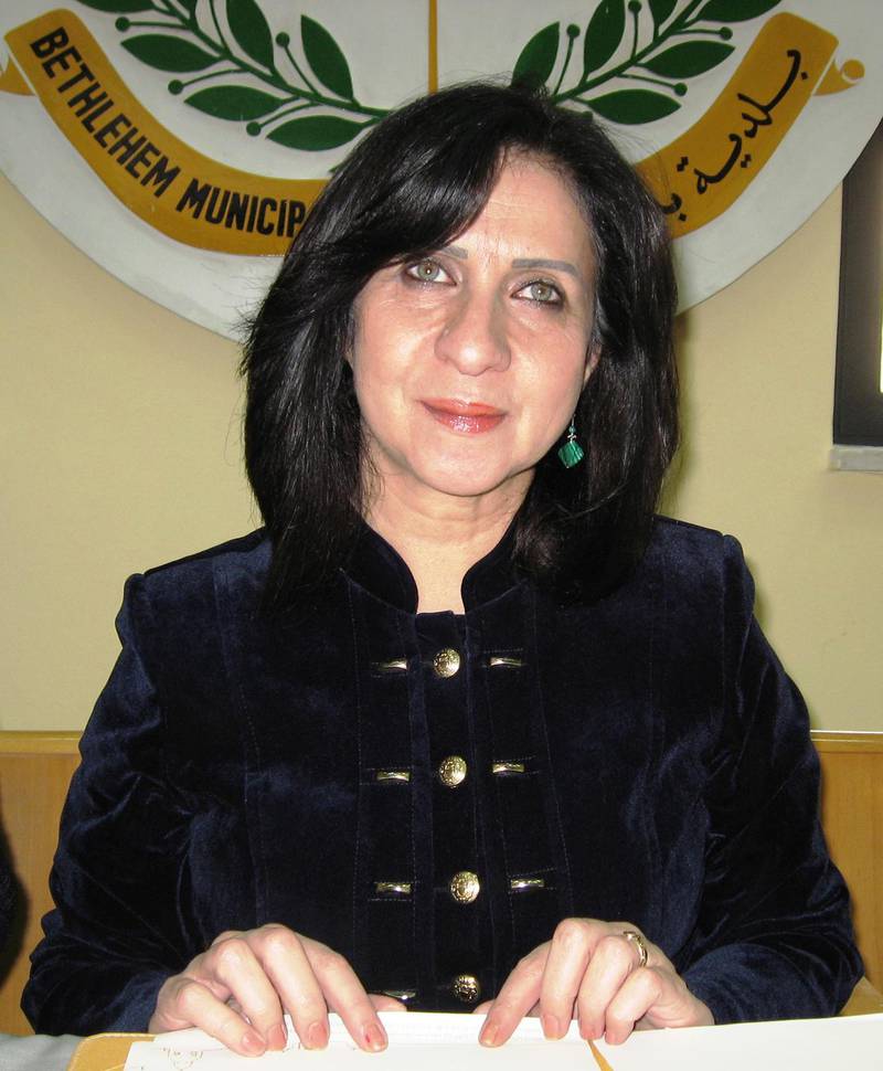 Betlehems borgmästare Vera Baboun.