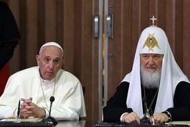 Därför ställer Vatikanen in möte mellan påven och patriark Kirill