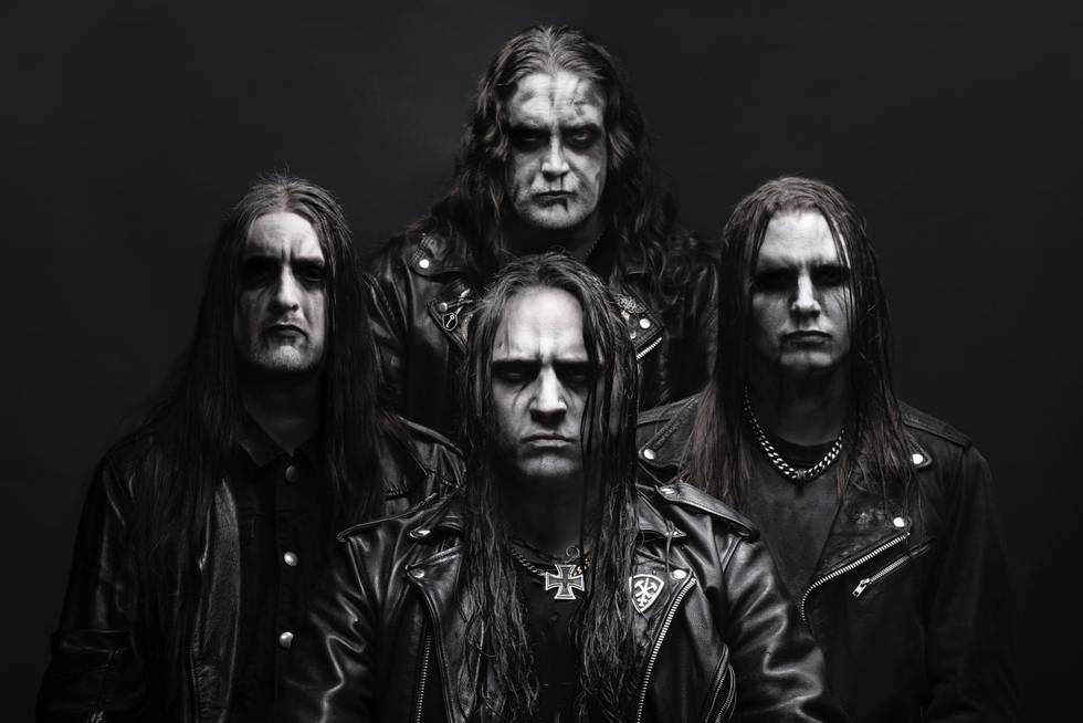 Svenska black metalbandet Marduk.
