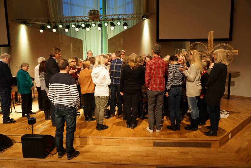 Förbön för församlingsledningen Ulriksbergskyrkan, Växjö