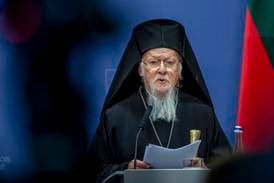 Patriark Bartolomeus: Rysk-ortodoxa kyrkan bär ansvar för kriget