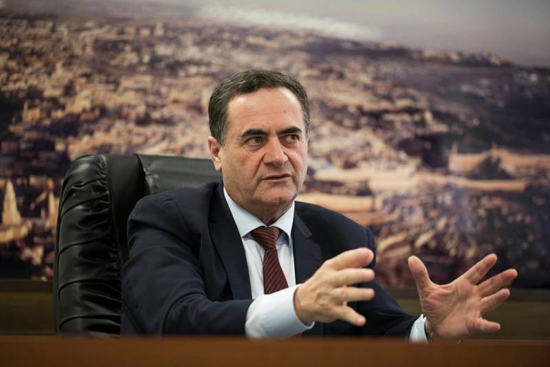Israels tillförordnade utrikesminister Israel Katz.