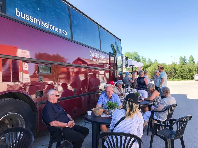 Bussmissionen besökte Härjedalen sommaren 2018.