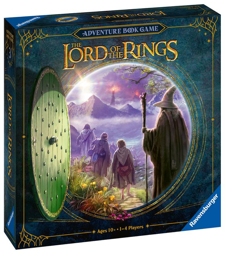 Spelomslag: Lord of the Rings: Adventure Book Game