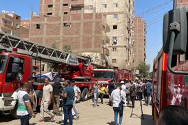 Över 40 döda i kyrkbrand i Egypten