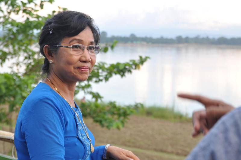 Ja Seng Hkawn Maran är baptist och erfaren gerillakrigare. Nu har hon lagt vapnen åt sidan för att verka som politiker.