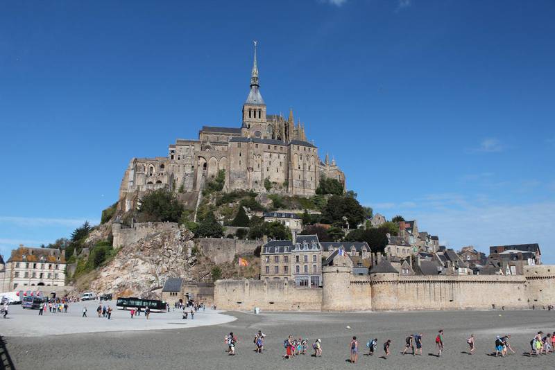 Mont Saint-Michel är en av Frankrikes mest betagande sevärdheter.