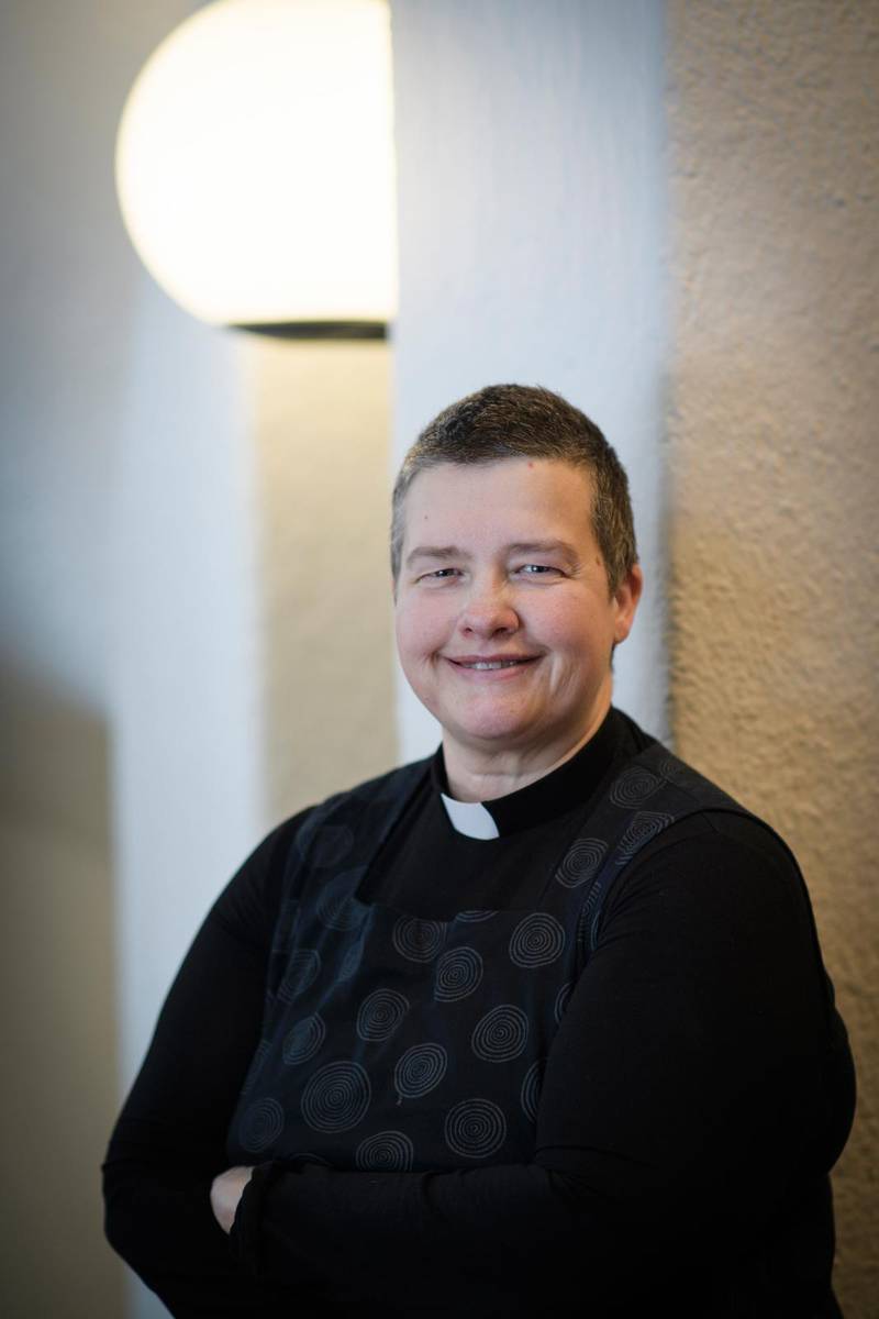 Charlotte Frycklund, sociala medie-präst i Svenska kyrkan.