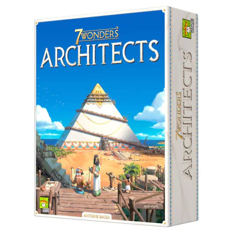 Brädspelet "7 Wonders: Architects", låda