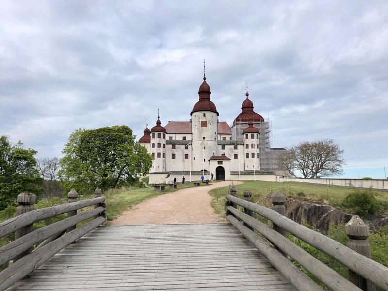 Läckö slott i Västergötland.