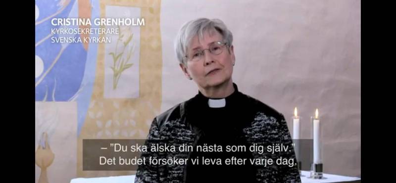 Cristina Grenholm, Svenska kyrkan.