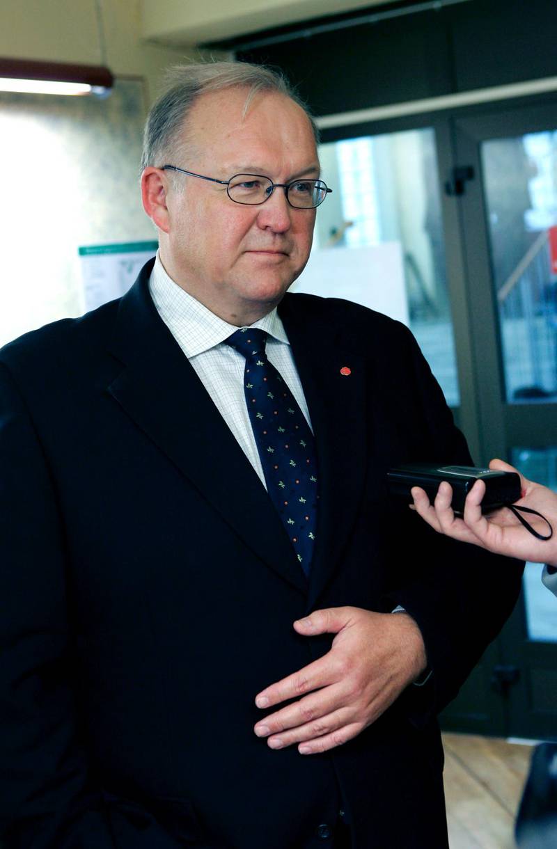 Göran Persson.
