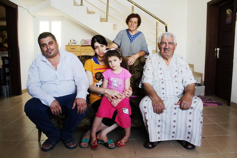 Den syriskortodoxa familjen Adel flydde till Erbil när IS intog Mosul. De vill aldrig återvända till Mosul.