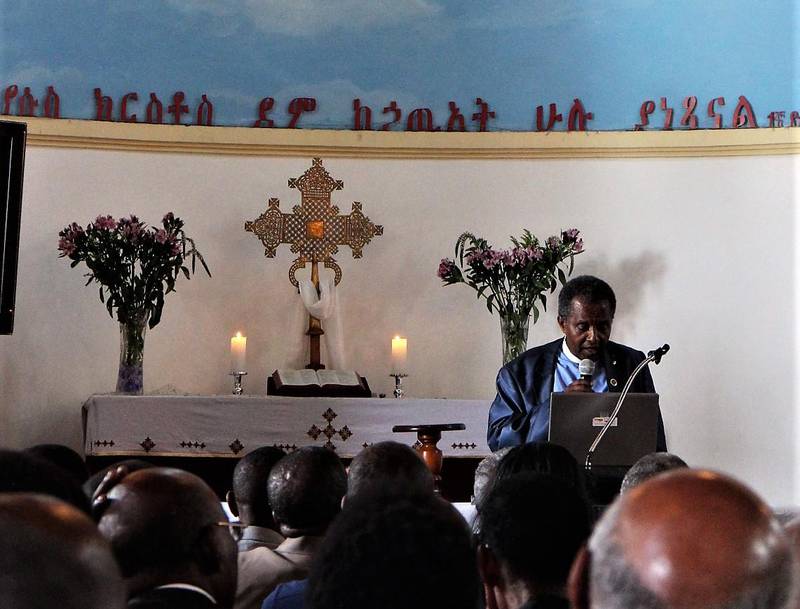 Reformationsfirande i Mekane Yesus-kyrkan i Addis Abeba.