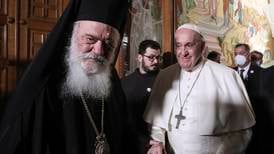 Påven i Grekland – blev kallad heretiker