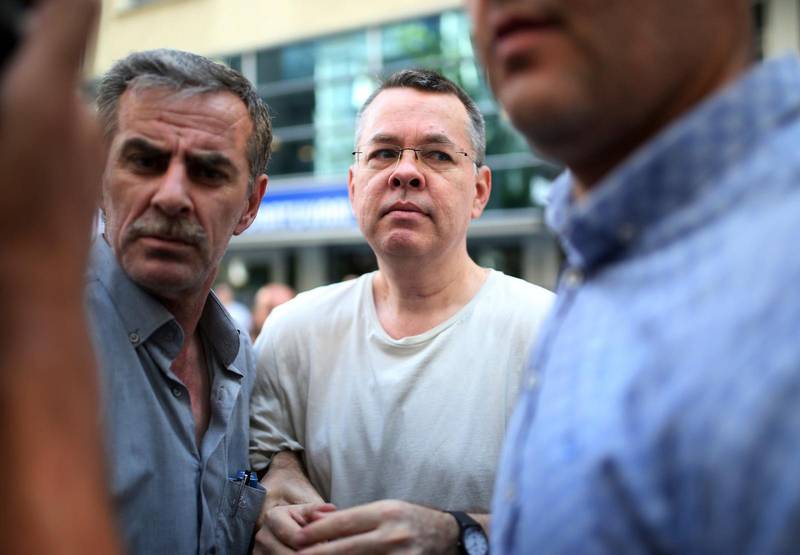 Den amerikanske pastorn Andrew Brunson fängslades av den turkiska staten i oktober 2016.