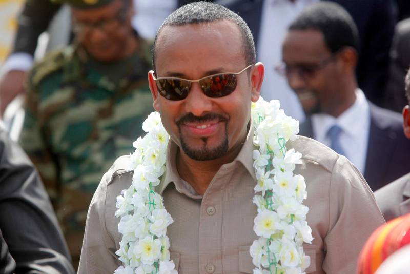 Abiy Ahmed valdes till premiärminister i april efter att Hailemariam Desalegn överraskande avgått från den posten.