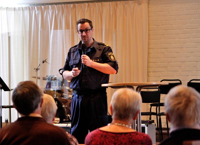 Den första medverkande gästen hos RPG för säsongen var polisinspektören Anders Djurestad.