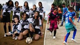 Fotbollsprojekt når barn till tidigare gerillakrigare 