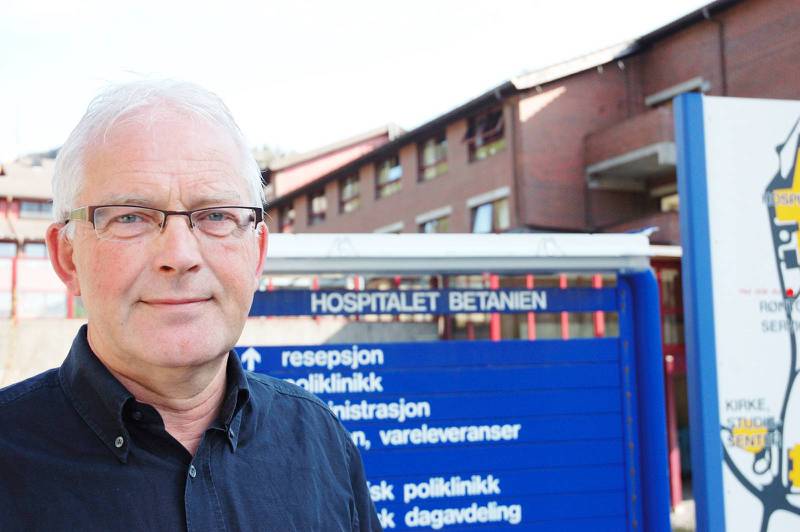 Are Blomhoff, direktør på Hospitalet Betanien i Bergen. *** Local Caption ***