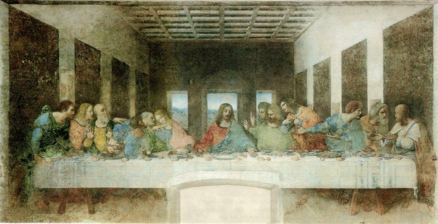 Leonardo Da Vincis "Nattvarden"
