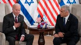 Joe Biden lovar stötta Israel gentemot Iran