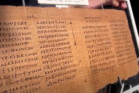 Unik kristen papyrusskrift från 300-talet auktioneras ut