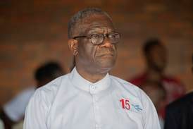 Denis Mukwege är skarpt kritisk efter presidentvalet i DR Kongo