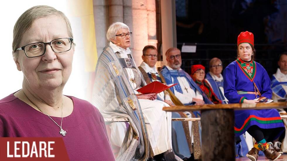 Svenska kyrkans stöd till samernas protest mot planerna på en gruva i Kallak är en avbetalning på den skuld som kyrkan officiellt bad om ursäkt för vid kyrkomötets avslutande gudstjänst i höstas.