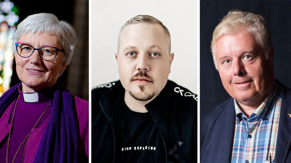 De nominerade till årets opinionsbildare 2020 är Sebastian Stakset, Antje Jackelén och Yngve Gustafson.