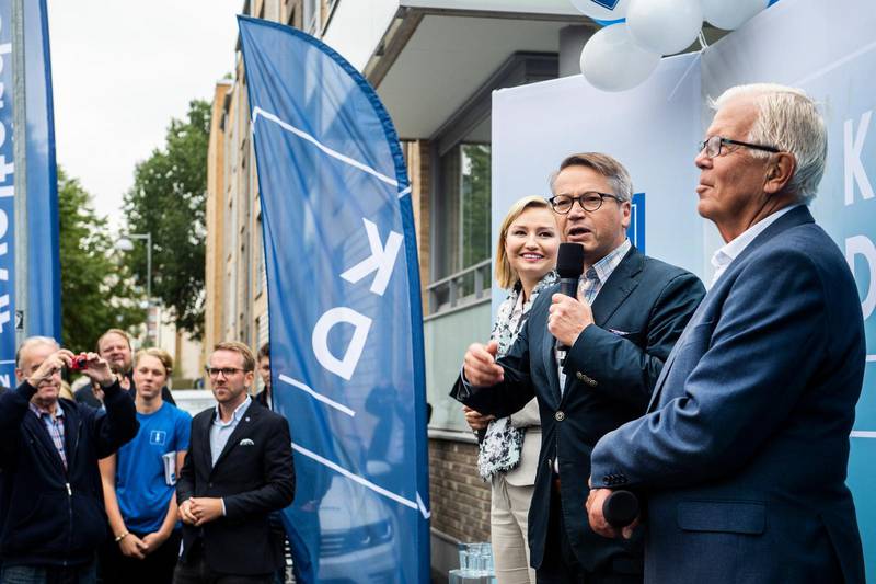 valspurt. I helgen samlades tre generationers KD-ledare i Jönköping för att betona det gemensamma arvet i partiet.