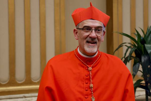 Katolsk kardinal besökte kristna i Gaza: “Äntligen fick jag träffa dem”