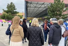 Kristen organisation bad om Guds beskydd utanför Malmö arena