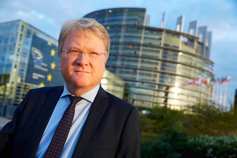 Kristdemokraternas EU-parlamentariker Lars Adaktusson. 