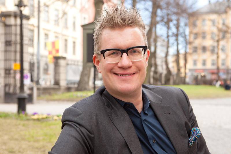 Markus Uvell, aktuell med boken "Bakslaget - radikalt etablissemang, konservativa medborgare" på Timbro förlag.