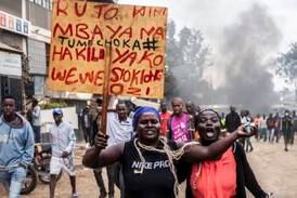 Religiösa ledare varnar för ytterligare oroligheter i Kenya