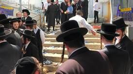 Den judiska glädjefesten förvandlades till en tragedi