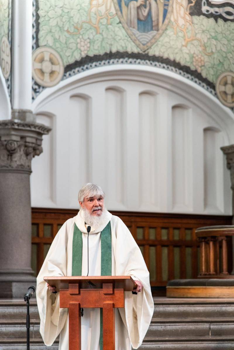 Peter Halldorf predikade i den gemensamma ekumeniska gudstjänsten i Johanneskyrkan i Malmö