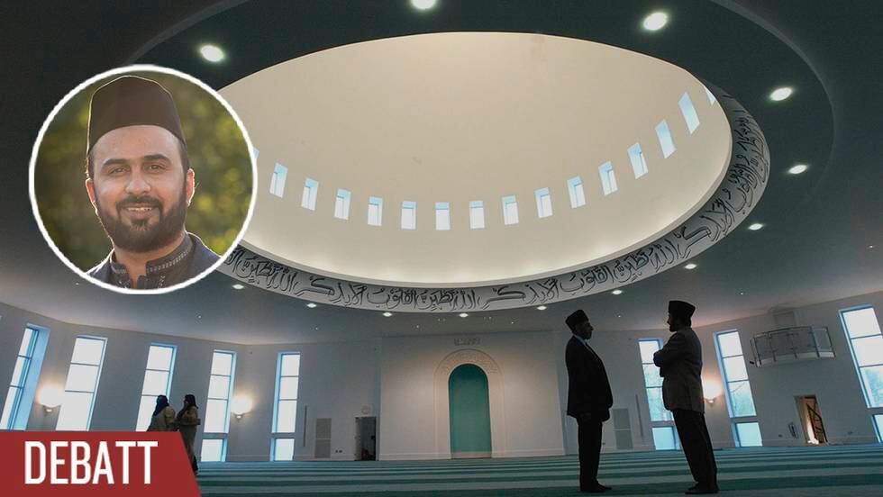 Baitul Futuh moskén i London, byggd av Ahmadiyya och med möjlighet att rymma 10 000 besökare.