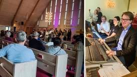 Fest när två baptistkyrkor går i hop i Sundsvall