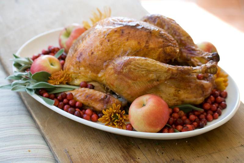 KALKONMIDDAG. Lika viktig som julskinkan är på julbordet, är kalkonen under Thanksgiving i USA.